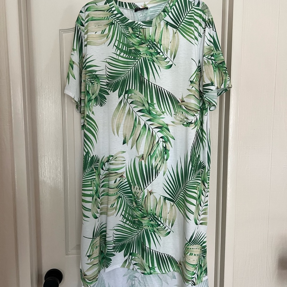 ASOS Tropical High Low Dress